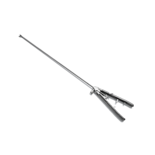 Porta Agujas Aleacion De Titanio Ultraligera Izquierdo Curvo Punta Tungsteno φ5X330  221-56426 Mindray